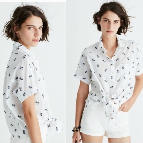 Madewell Tops - Madewell short sleeve button down